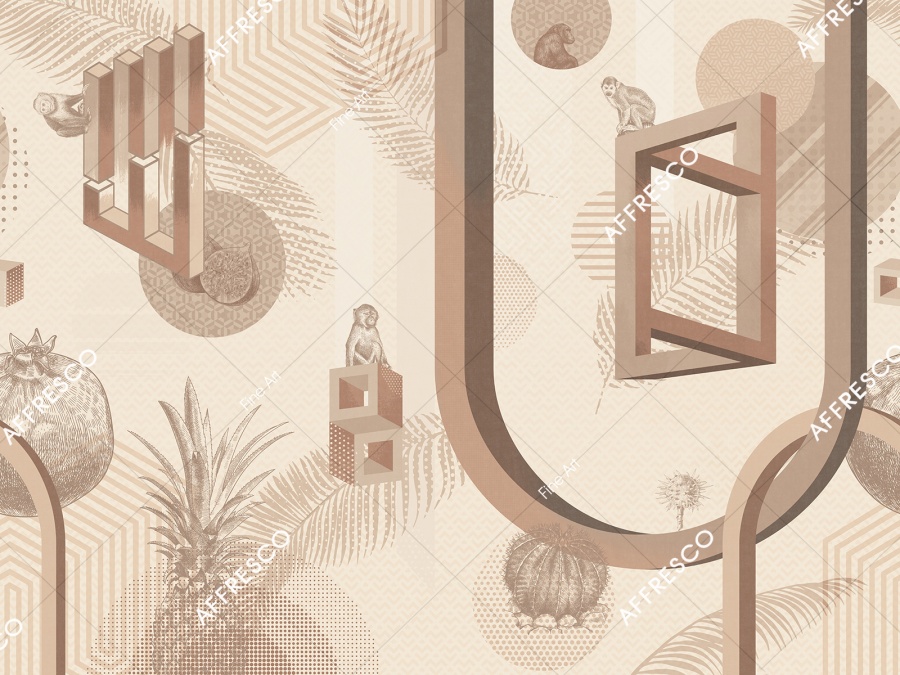 Панно Affresco Fine Art RE890-COL3 2x2,68 м