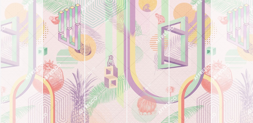 Панно Affresco Fine Art RE890-COL4 2x2,68 м