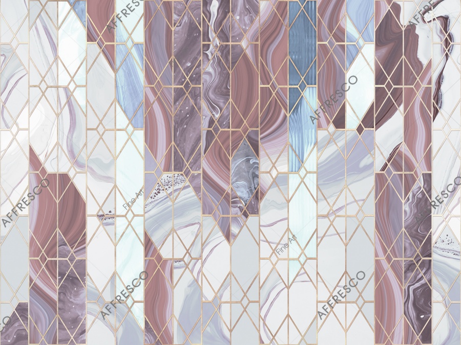 Панно Affresco Fine Art RE938-COL4 2x2,68 м Панно Affresco Fine Art RE938-COL4 2x2,68 м