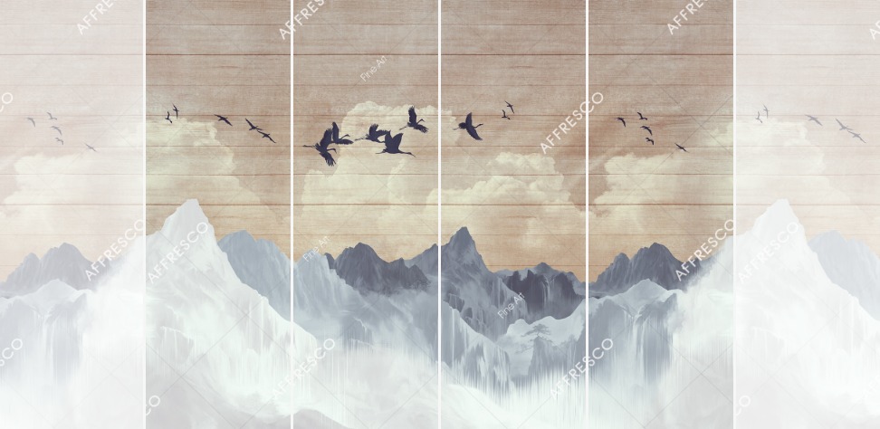 Панно Affresco Fine Art RE871-COL1 2x2,68 м