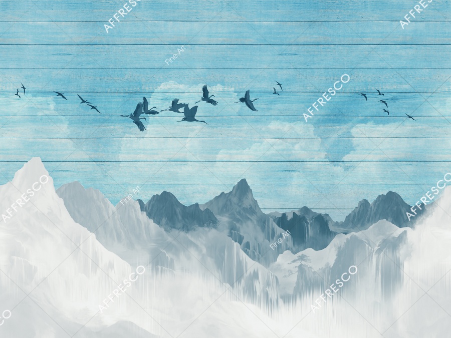 Панно Affresco Fine Art RE871-COL2 2x2,68 м Панно Affresco Fine Art RE871-COL2 2x2,68 м