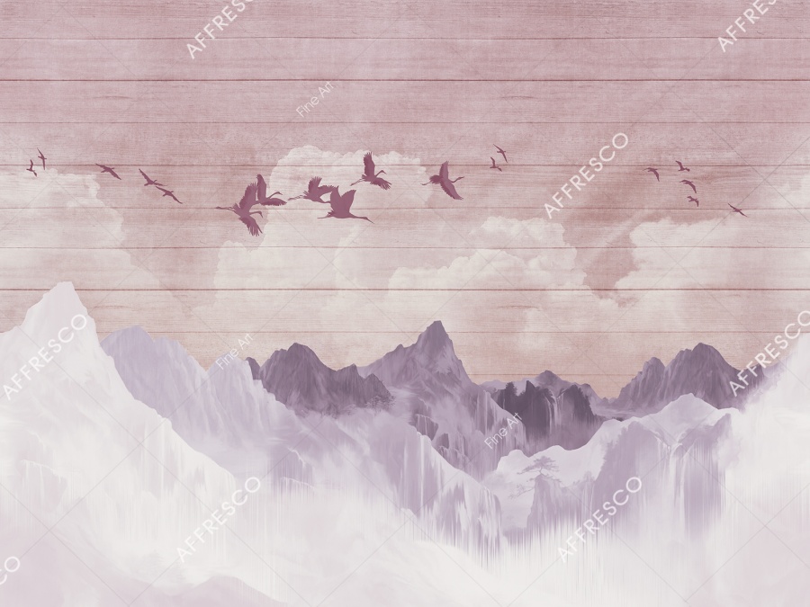 Панно Affresco Fine Art RE871-COL3 2x2,68 м Панно Affresco Fine Art RE871-COL3 2x2,68 м