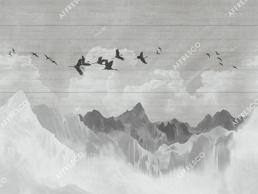 Панно Affresco Fine Art RE871-COL4 2x2,68 м Панно Affresco Fine Art RE871-COL4 2x2,68 м