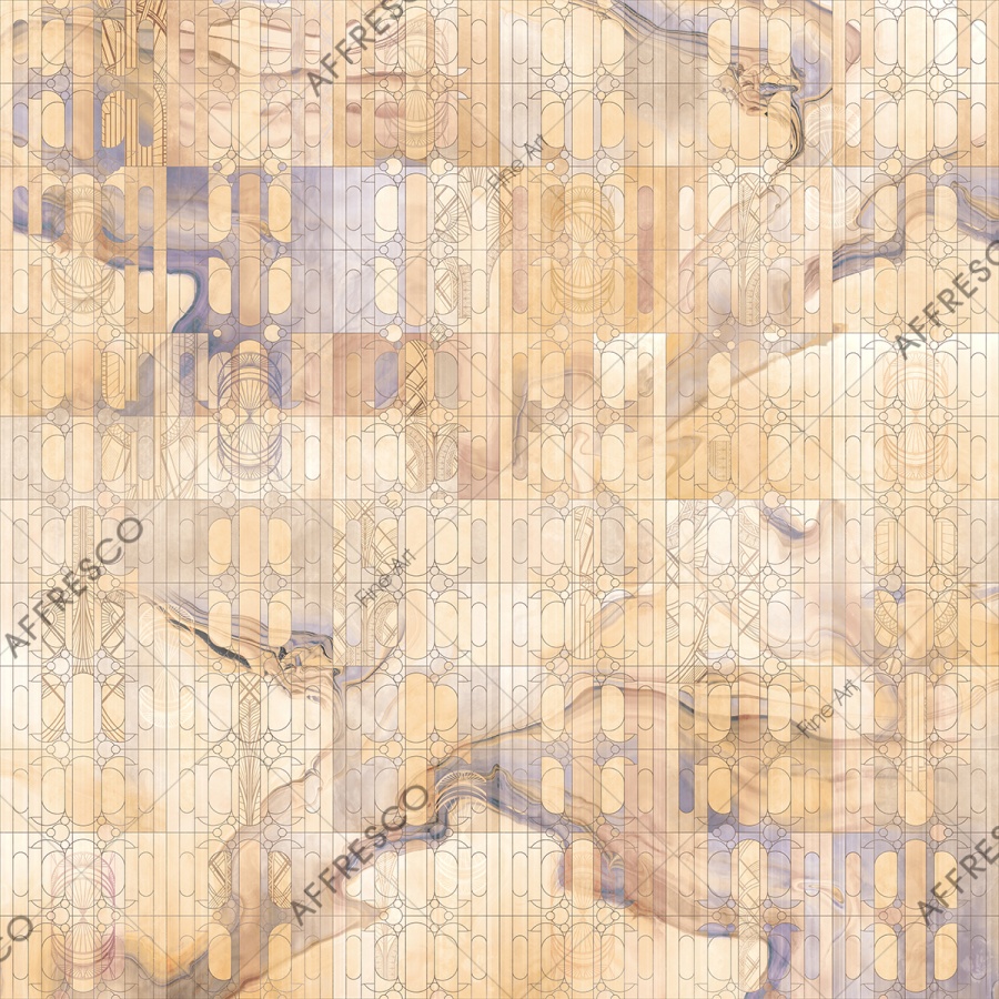 Панно Affresco Fine Art RE941-COL1 2x2,01 м Панно Affresco Fine Art RE941-COL1 2x2,01 м