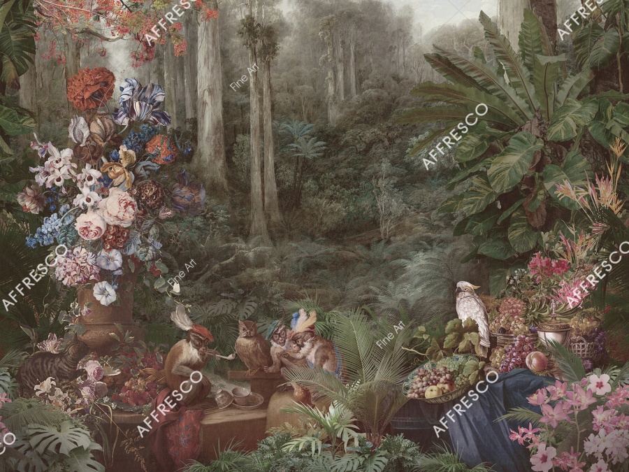 Панно Affresco Fine Art RE912-COL3 2x2,68 м Панно Affresco Fine Art RE912-COL3 2x2,68 м