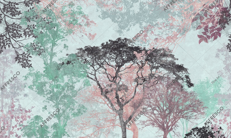 Панно Affresco Fine Art RE848-COL3 2x3,35 м Панно Affresco Fine Art RE848-COL3 2x3,35 м