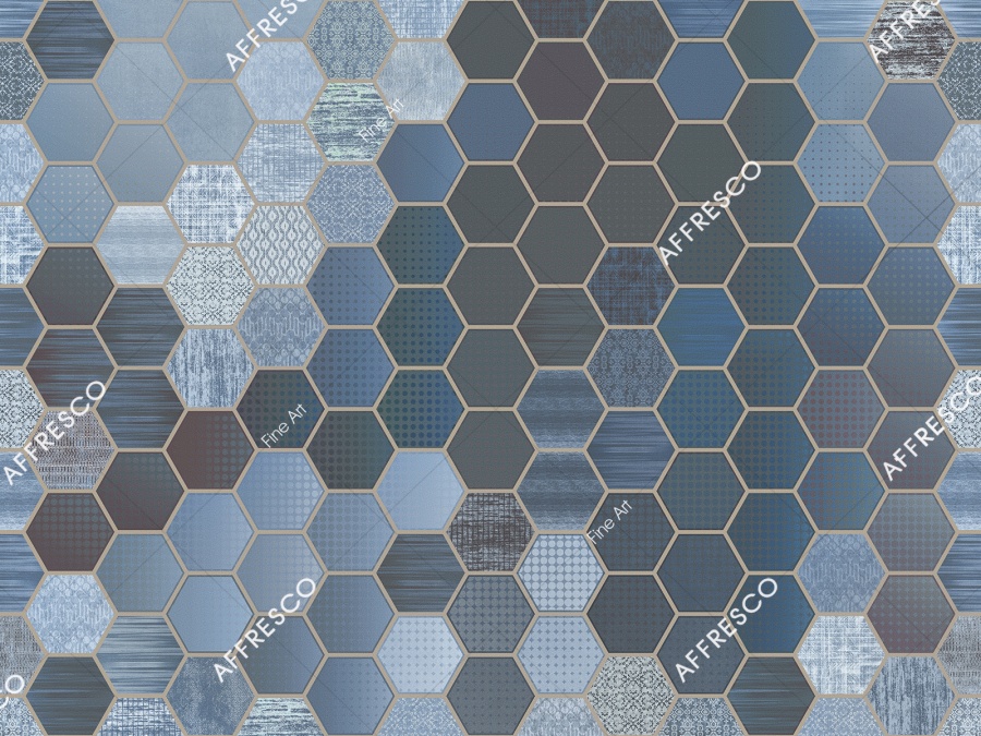 Панно Affresco Fine Art RE928-COL4 2x2,68 м Панно Affresco Fine Art RE928-COL4 2x2,68 м