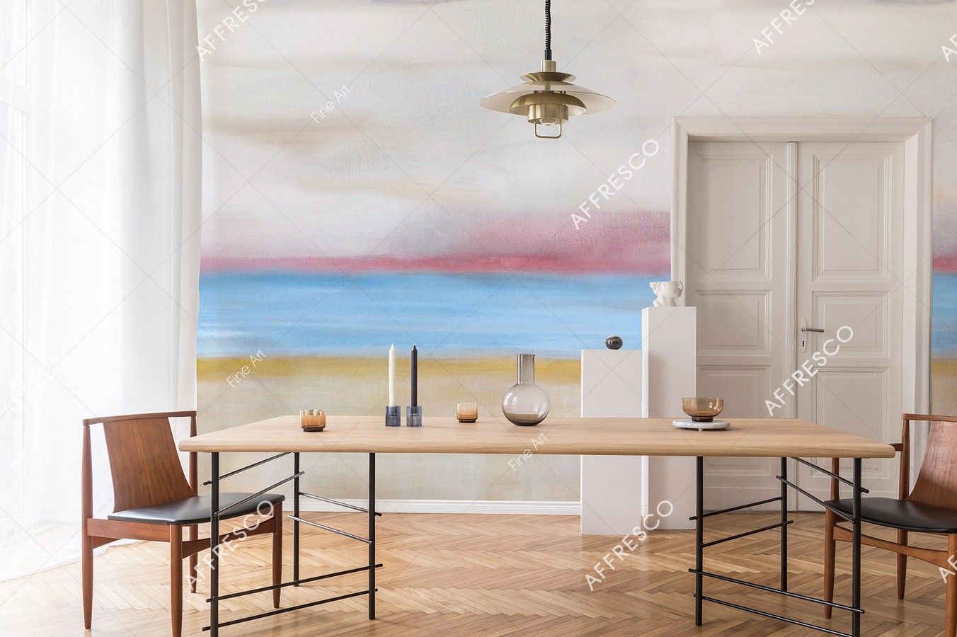 Панно Affresco Fine Art RE863-COL1 2x2,01 м фото в интерьере