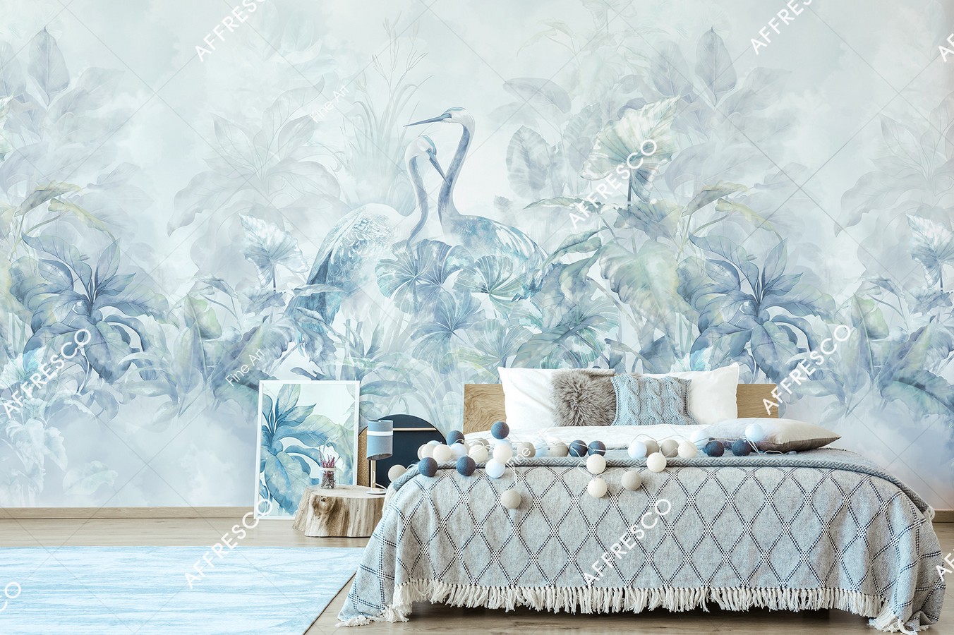 Панно Affresco Fine Art RE886-COL1 2x2,01 м фото в интерьере