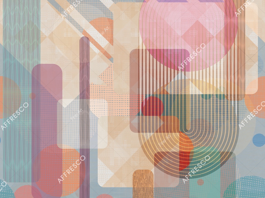 Панно Affresco Fine Art RE906-COL1 2x2,68 м