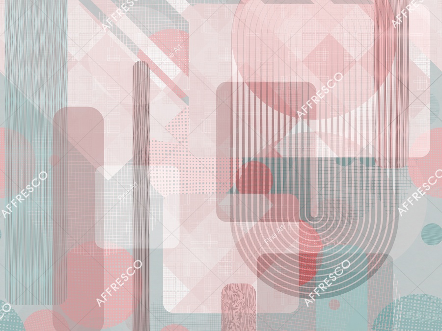 Панно Affresco Fine Art RE906-COL3 2x2,68 м Панно Affresco Fine Art RE906-COL3 2x2,68 м