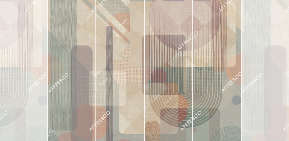 Панно Affresco Fine Art RE906-COL2 2x2,68 м