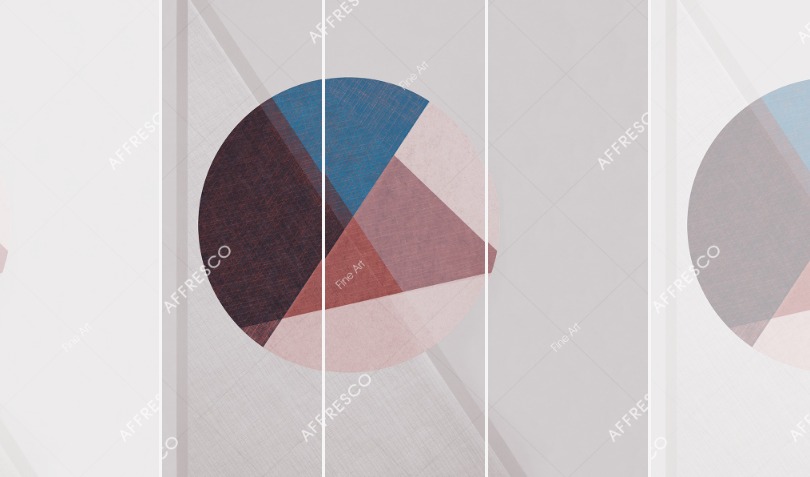 Панно Affresco Fine Art RE820-COL5 2x2,01 м Панно Affresco Fine Art RE820-COL5 2x2,01 м