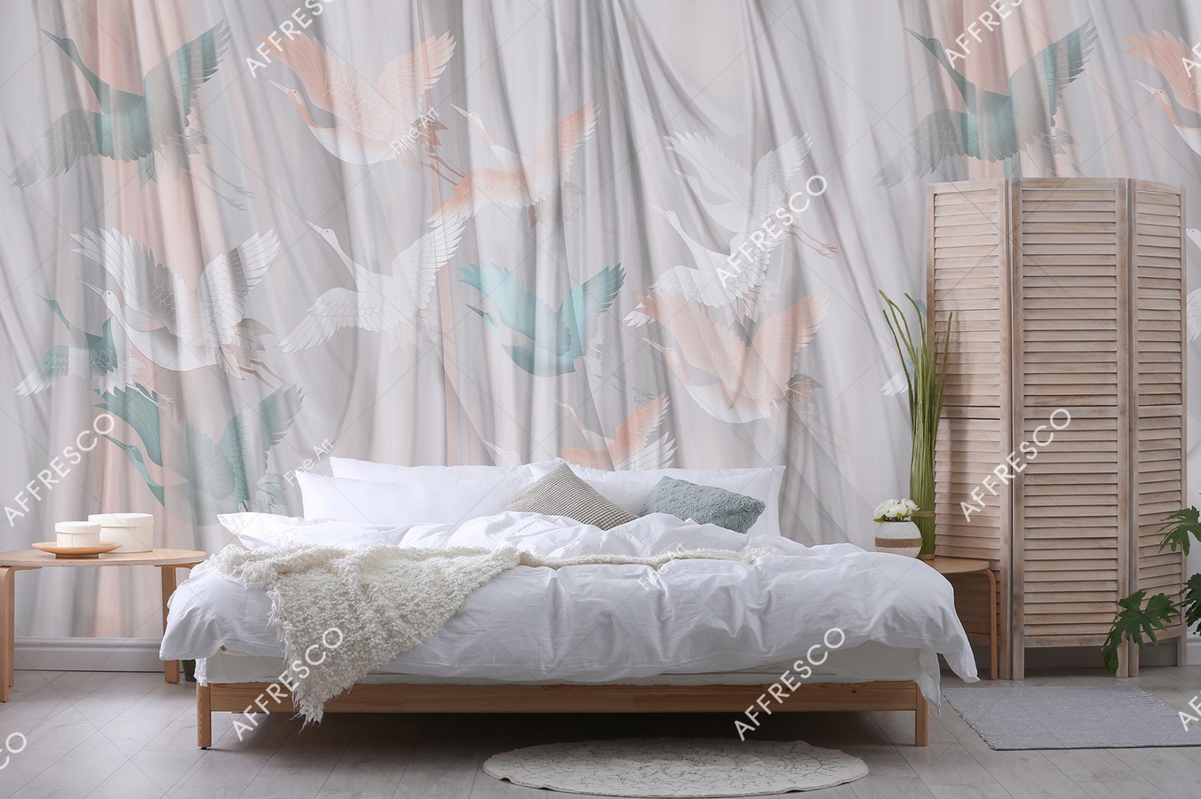 Панно Affresco Fine Art RE936-COL1 2x2,68 м фото в интерьере