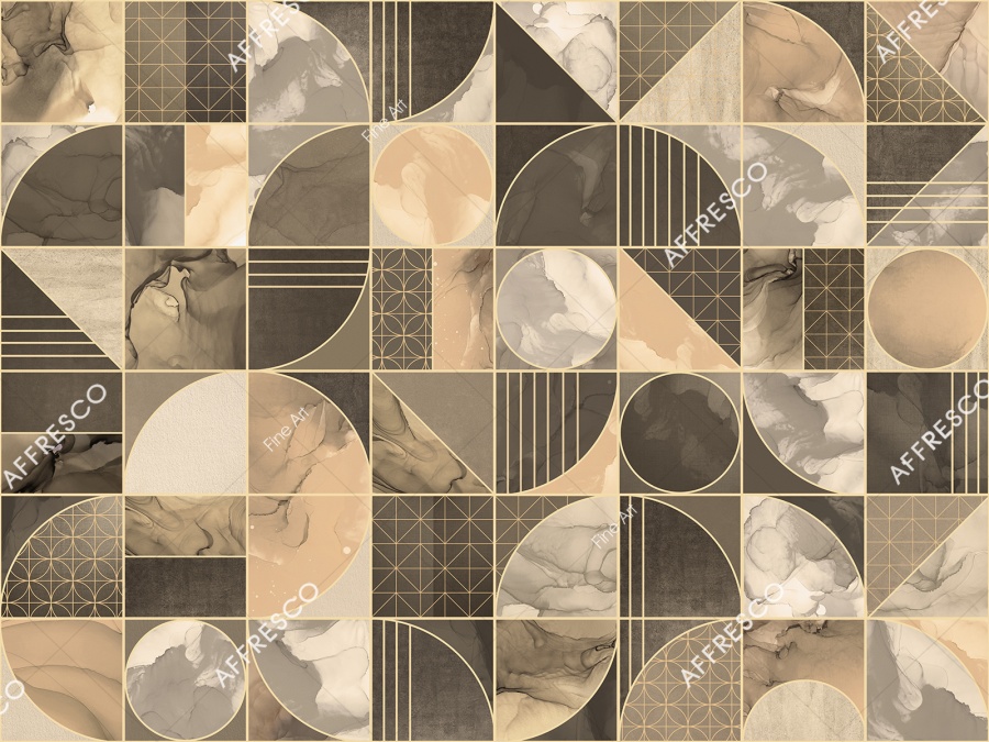 Панно Affresco Fine Art RE939-COL3 2x2,68 м Панно Affresco Fine Art RE939-COL3 2x2,68 м