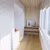Рейка декоративная Modern Decor дуб без покрытия 3-х сторонняя 2800×40×40 фото в интерьере