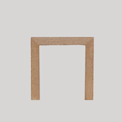 Рейка декоративная Modern Decor дуб без покрытия 3-х сторонняя 2800×40×40