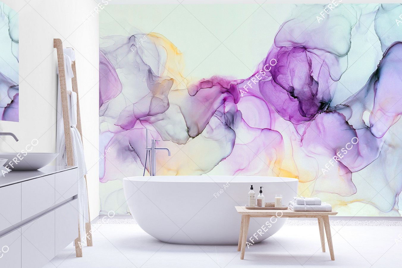 Панно Affresco Fine Art RE860-COL1 2x3,35 м фото в интерьере