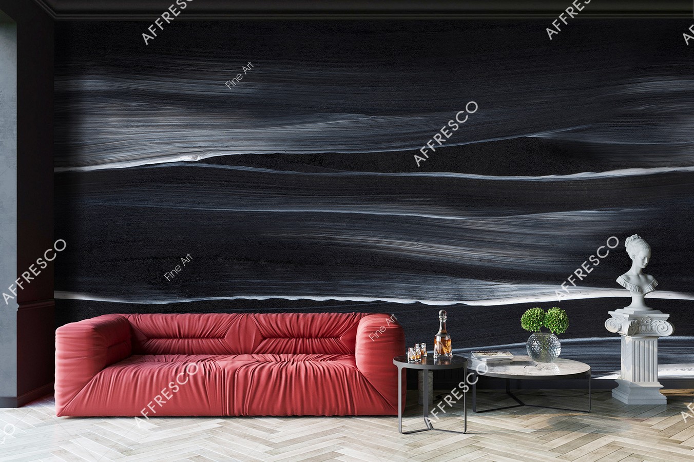 Панно Affresco Fine Art RE818-COL1 2x3,35 м фото в интерьере