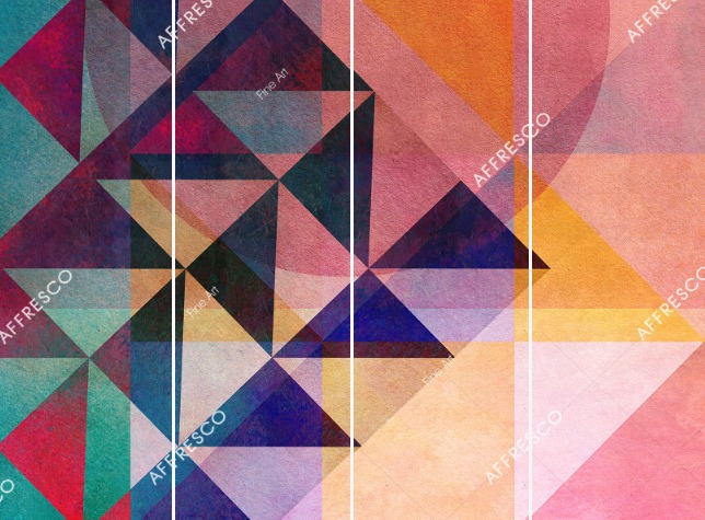 Панно Affresco Fine Art RE809-COL1 2x2,68 м