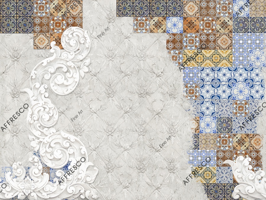 Панно Affresco Fine Art RE876-COL1 2x2,68 м