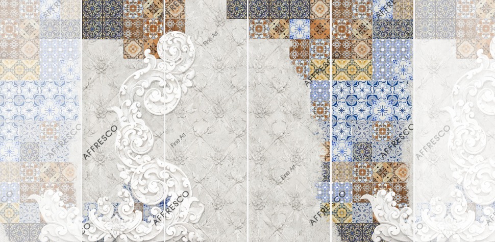 Панно Affresco Fine Art RE876-COL1 2x2,68 м