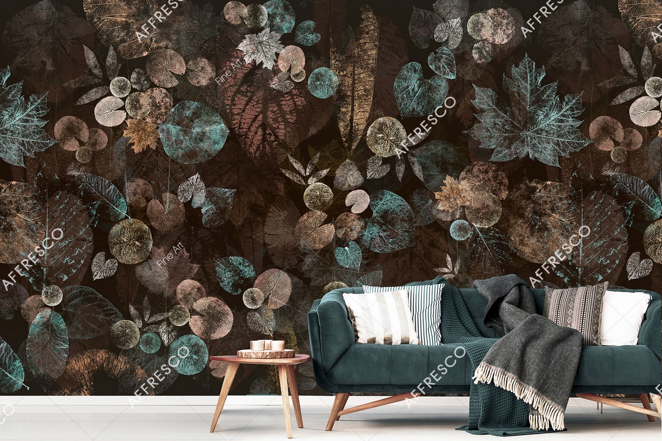 Панно Affresco Fine Art RE933-COL1 2x2,68 м фото в интерьере