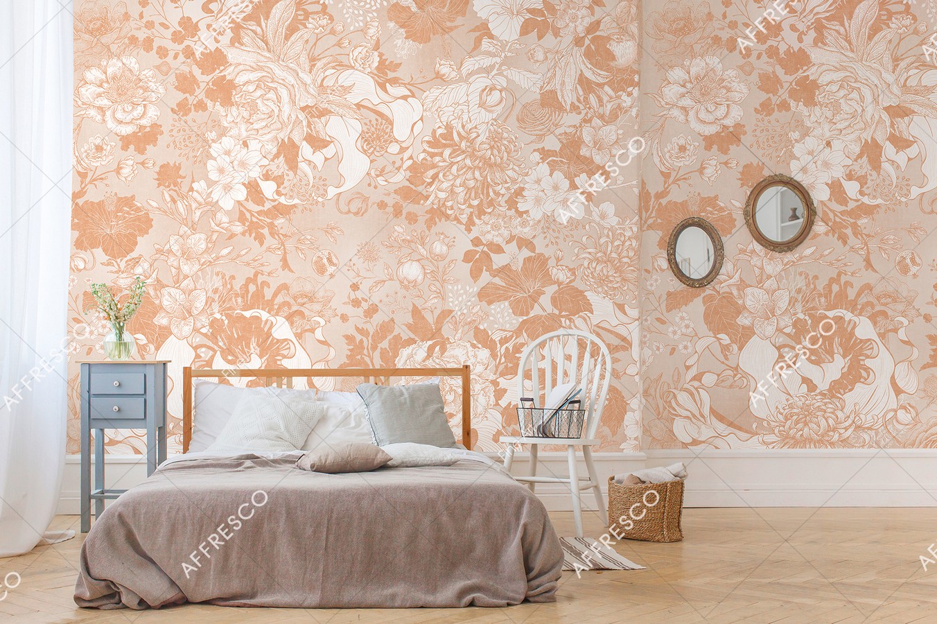 Панно Affresco Fine Art RE872-COL1 2x2,68 м фото в интерьере