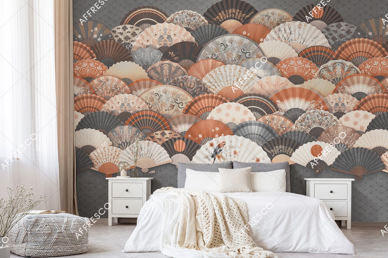 Панно Affresco Fine Art RE902-COL4 2x2,68 м фото в интерьере