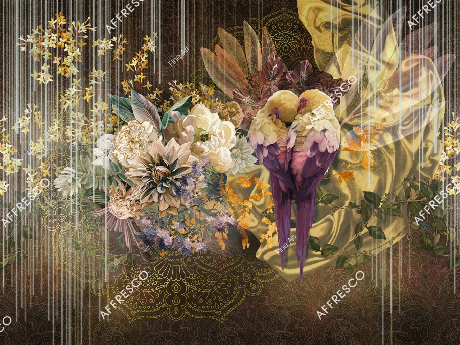 Панно Affresco Fine Art RE897-COL3 2x2,68 м