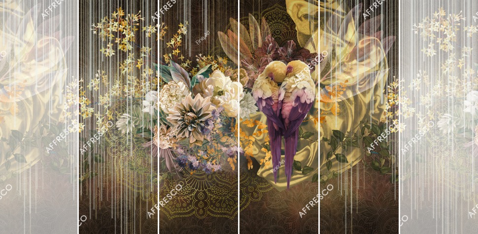 Панно Affresco Fine Art RE897-COL3 2x2,68 м