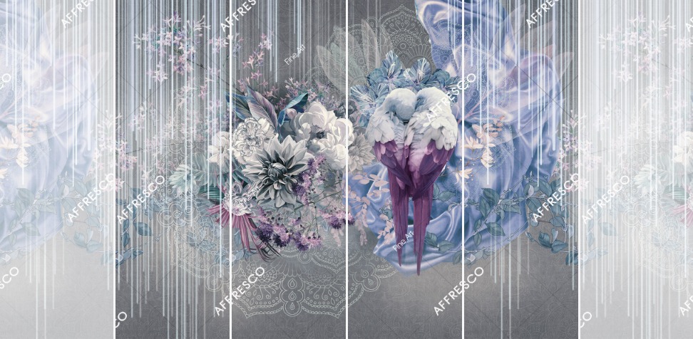 Панно Affresco Fine Art RE897-COL4 2x2,68 м