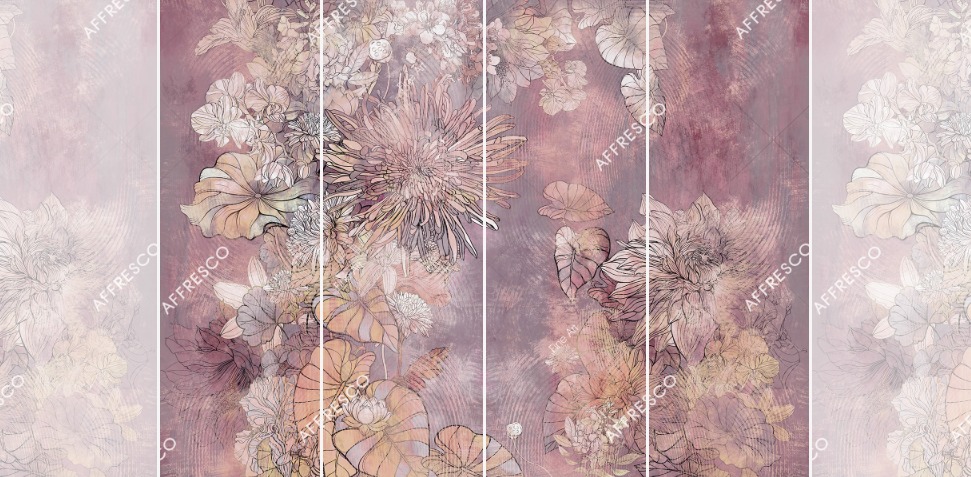 Панно Affresco Fine Art RE913-COL3 2x2,68 м