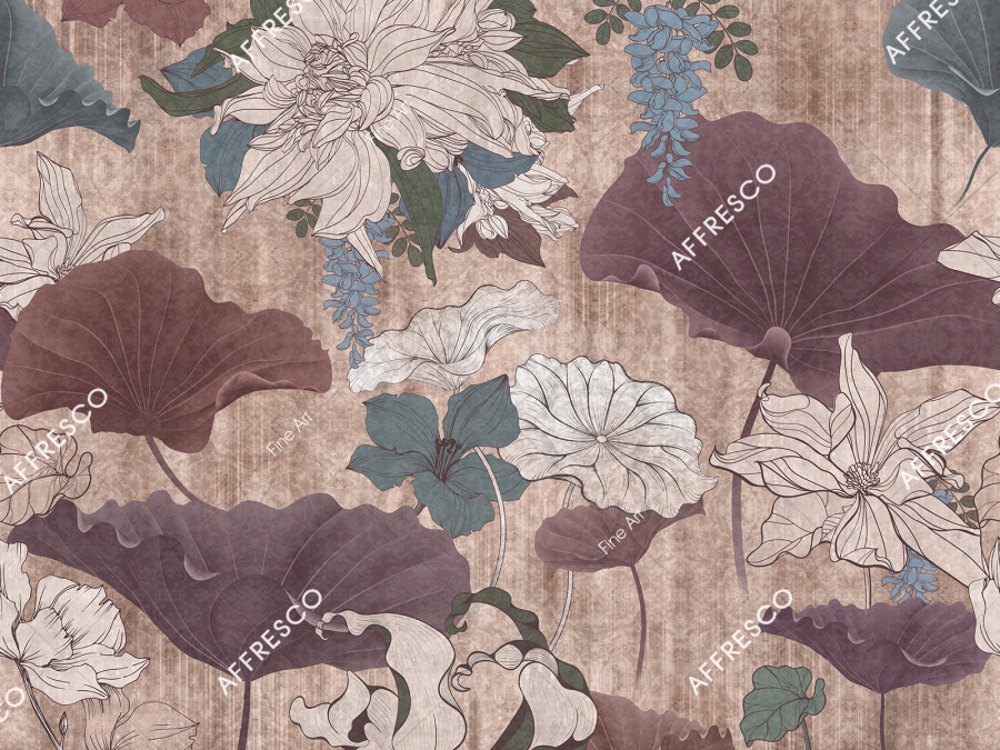 Панно Affresco Fine Art RE909-COL1 2x2,68 м