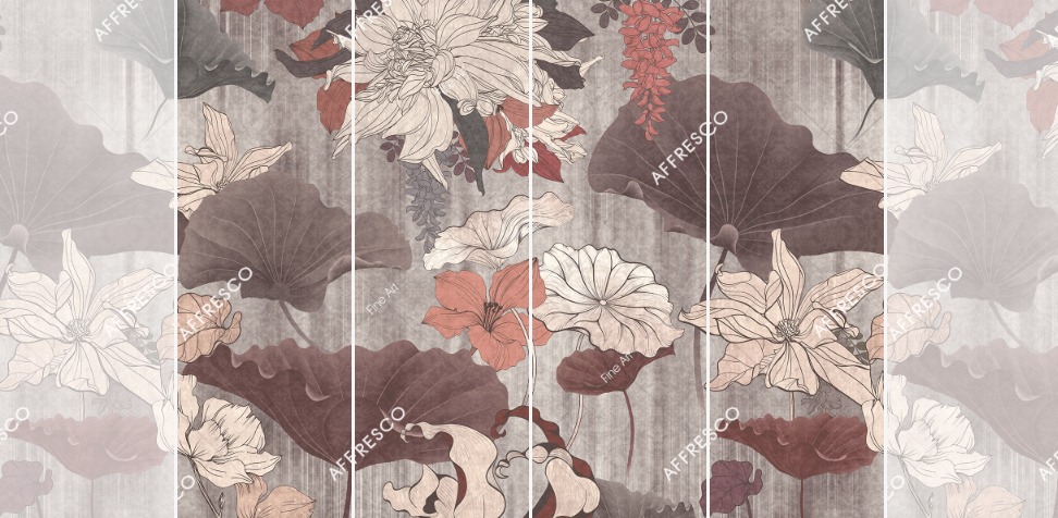 Панно Affresco Fine Art RE909-COL3 2x2,68 м