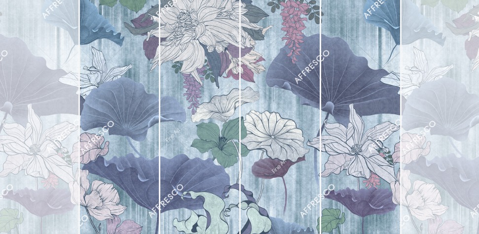 Панно Affresco Fine Art RE909-COL4 2x2,68 м