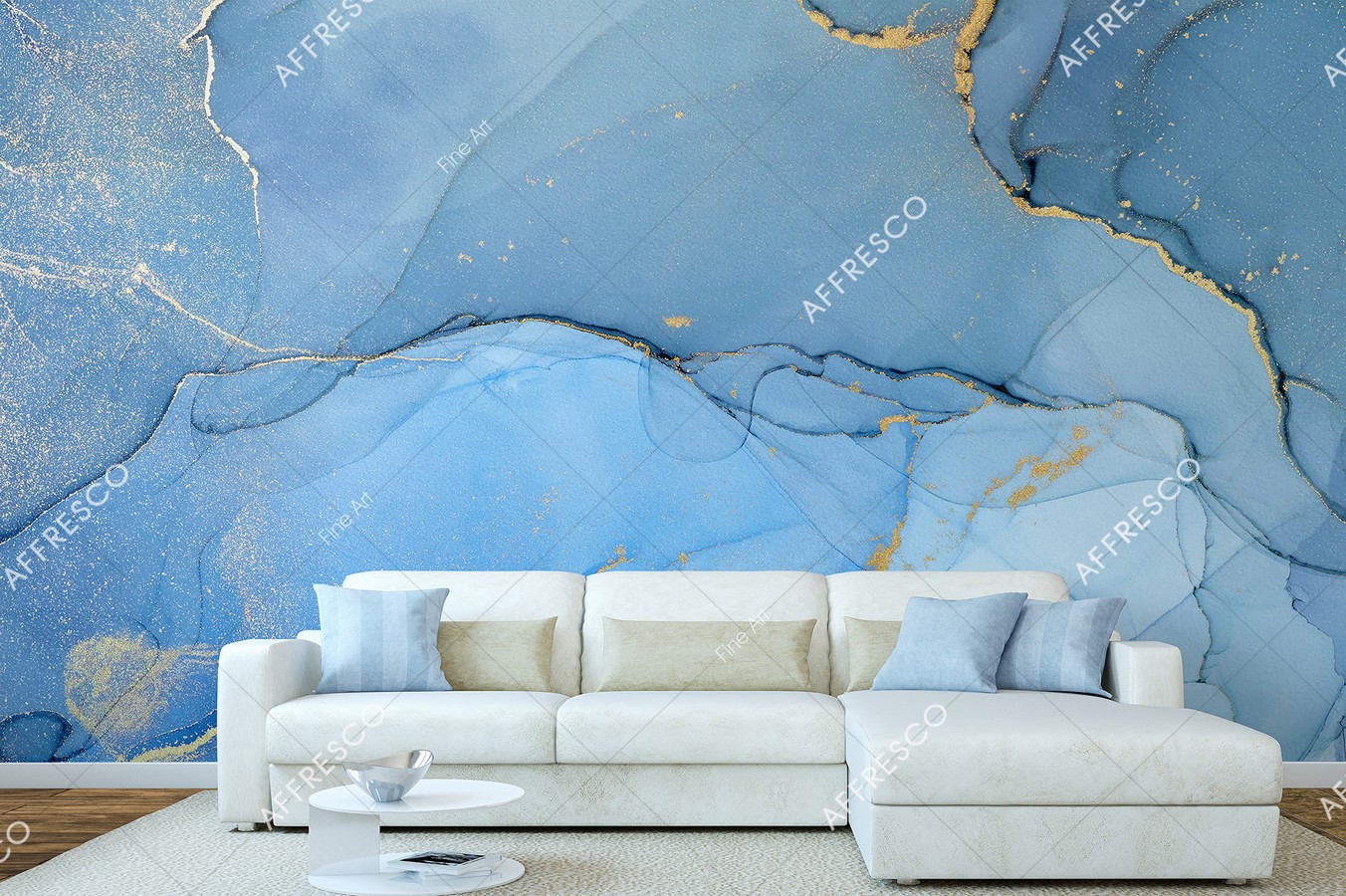 Панно Affresco Fine Art RE850-COL1 2x3,35 м фото в интерьере