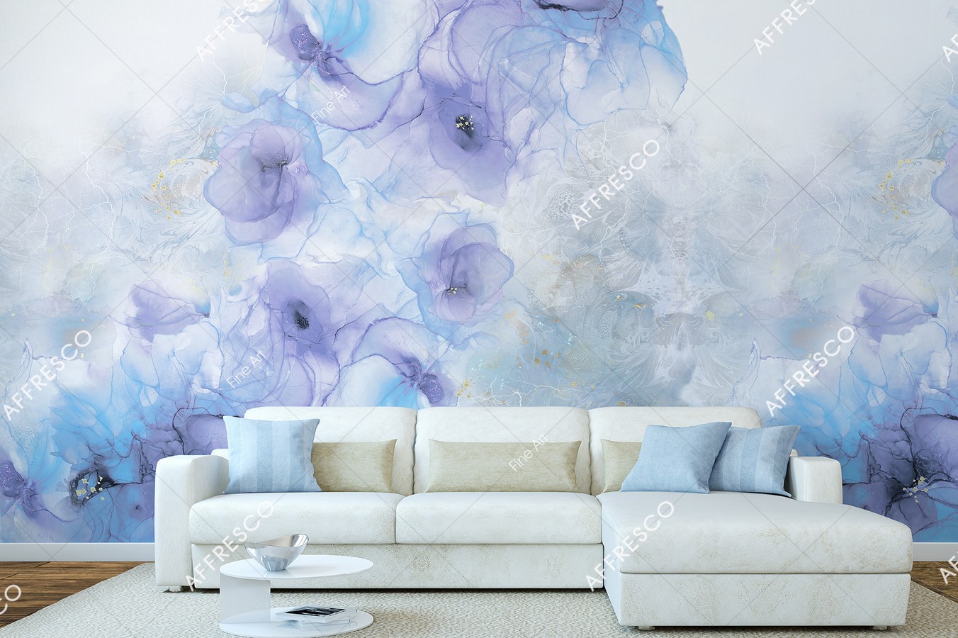 Панно Affresco Fine Art RE915-COL1 2x2,68 м фото в интерьере