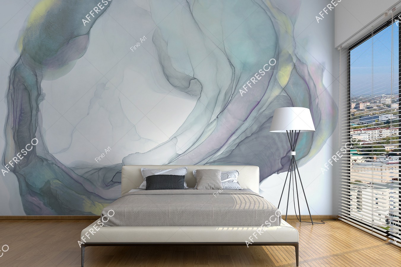 Панно Affresco Fine Art RE851-COL4 2x3,35 м фото в интерьере