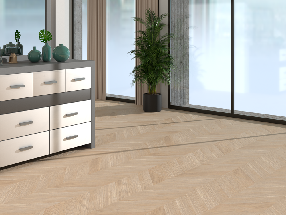 Инженерная доска Gran Parte Дуб Крема Crema 013 элит французская елка 460×110×15 фото в интерьере Инженерная доска Gran Parte Дуб Крема Crema 013 элит французская елка 460×110×15 фото в интерьере