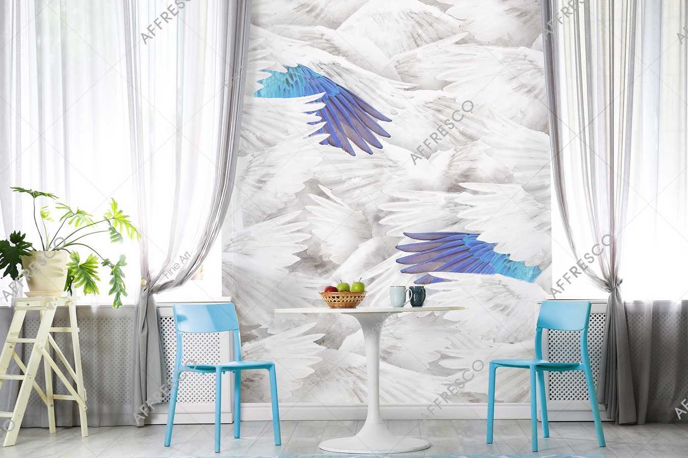 Панно Affresco Fine Art RE878-COL1 2x2,01 м фото в интерьере