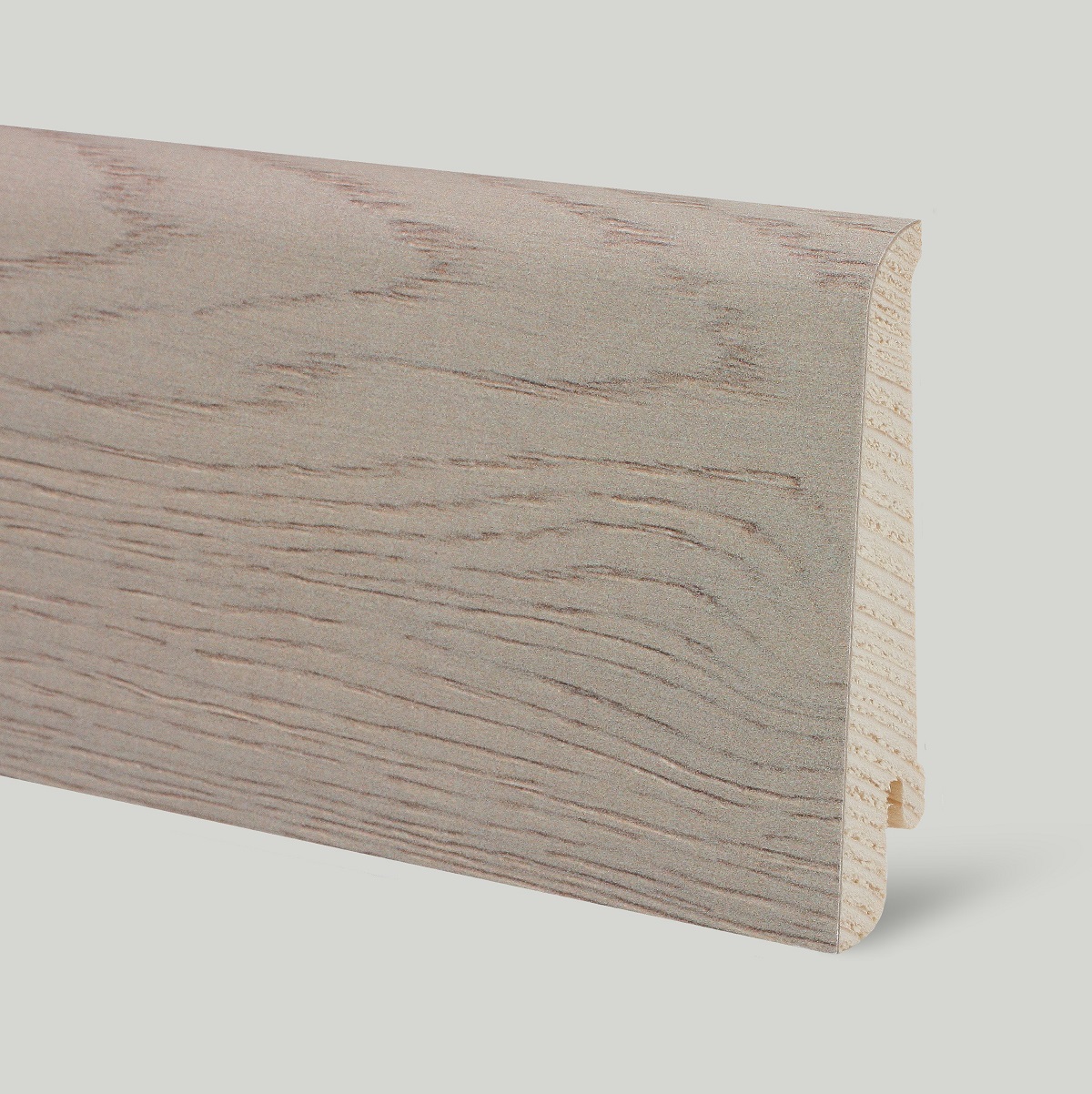 Плинтус деревянный Tarkett IDEO Дуб Модерн Серый 2400×80×20