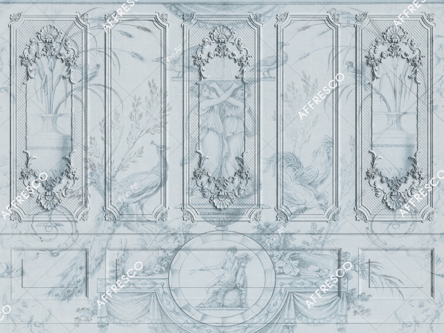 Панно Affresco Fine Art RE864-COL2 2x2,68 м