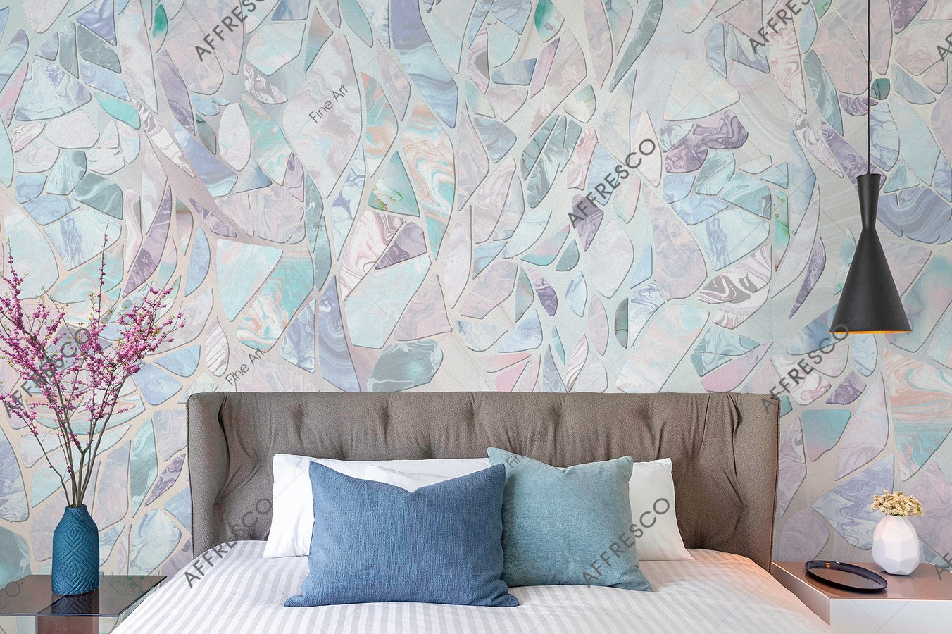 Панно Affresco Fine Art RE932-COL1 2x2,68 м фото в интерьере