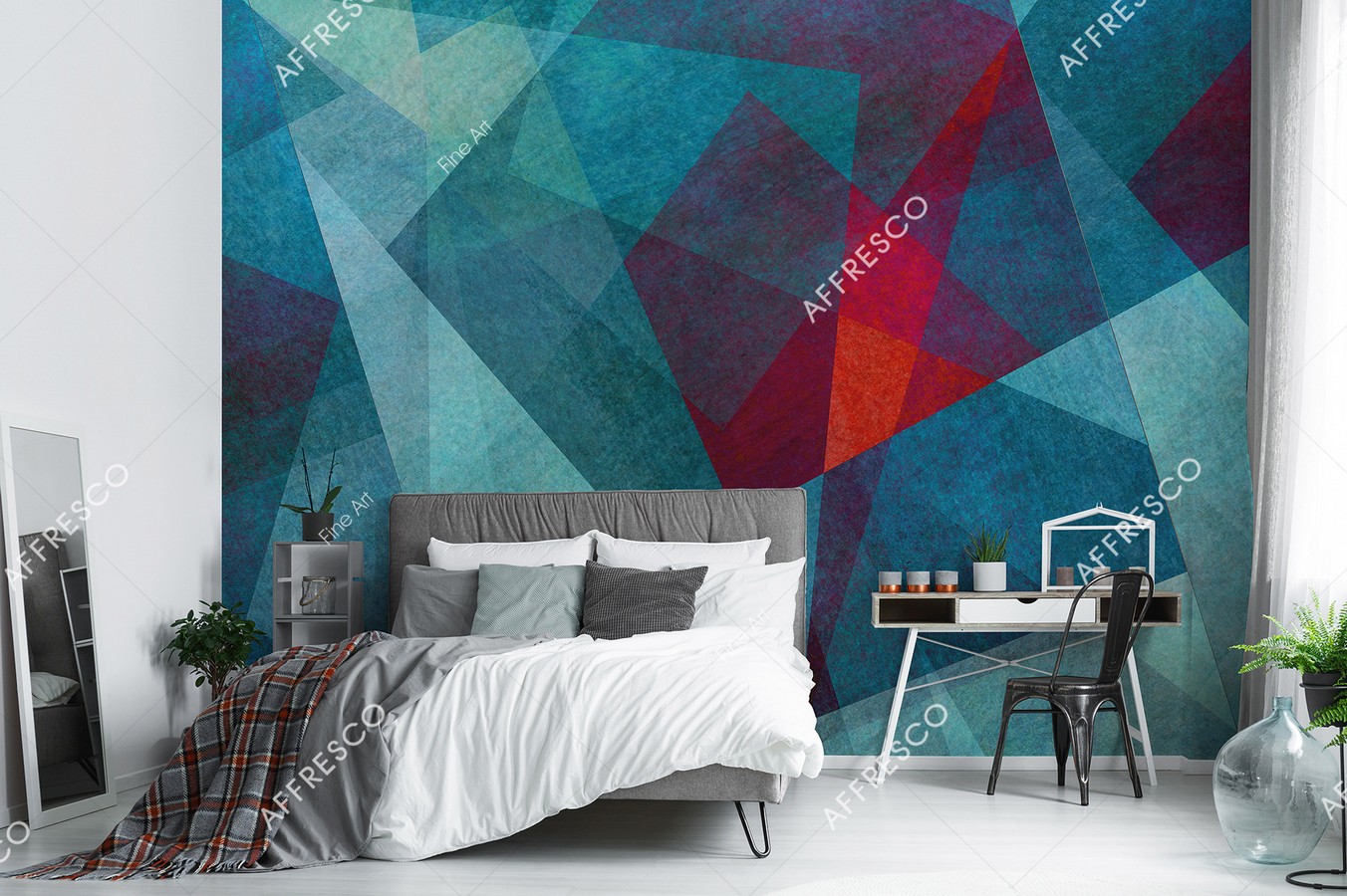 Панно Affresco Fine Art RE808-COL1 2x2,68 м фото в интерьере