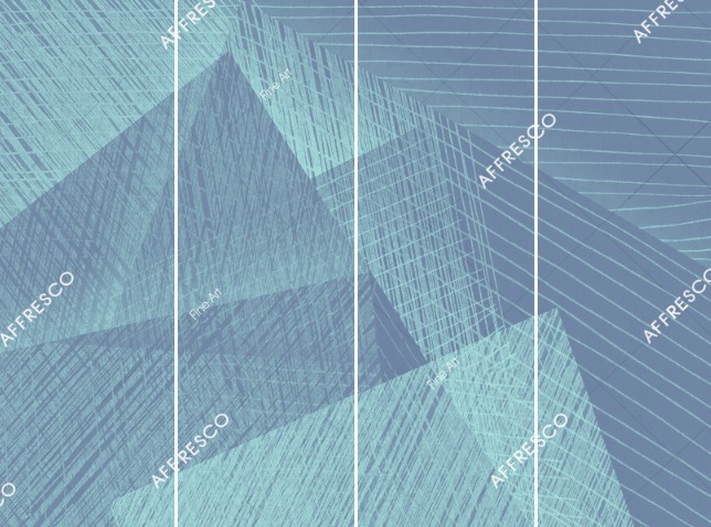 Панно Affresco Fine Art RE832-COL3 2x2,68 м Панно Affresco Fine Art RE832-COL3 2x2,68 м