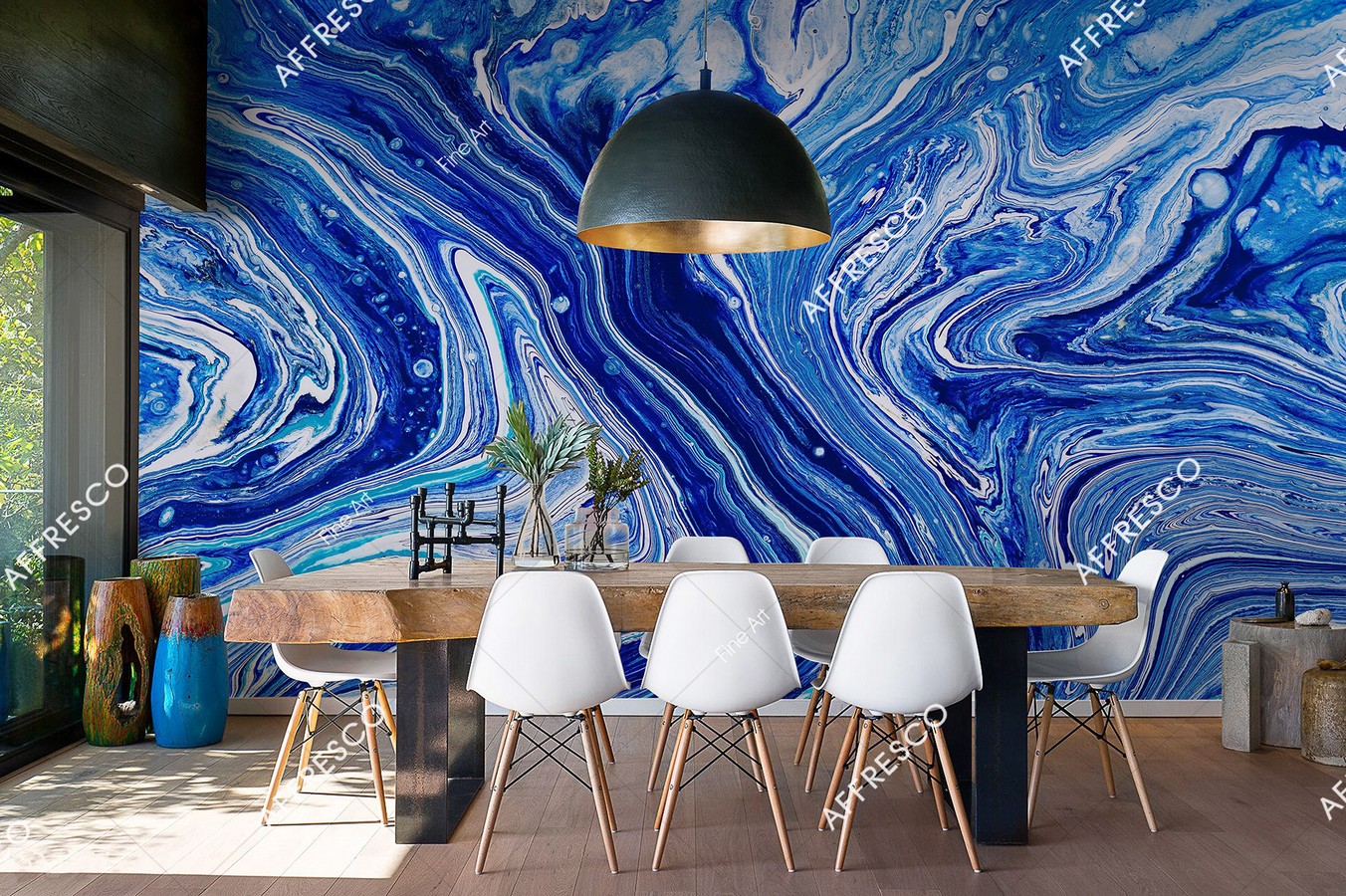 Панно Affresco Fine Art RE847-COL1 2x3,35 м фото в интерьере