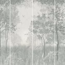 Панно Affresco Wallpaper Part 1 Serenity AB52-COL4 2x2,68 м