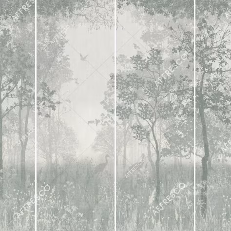 Панно Affresco Wallpaper Part 1 Serenity AB52-COL4 2x2,68 м