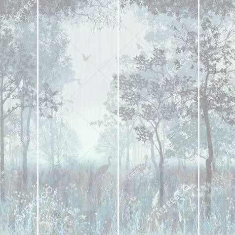 Панно Affresco Wallpaper Part 1 Serenity AB52-COL5 2x2,68 м